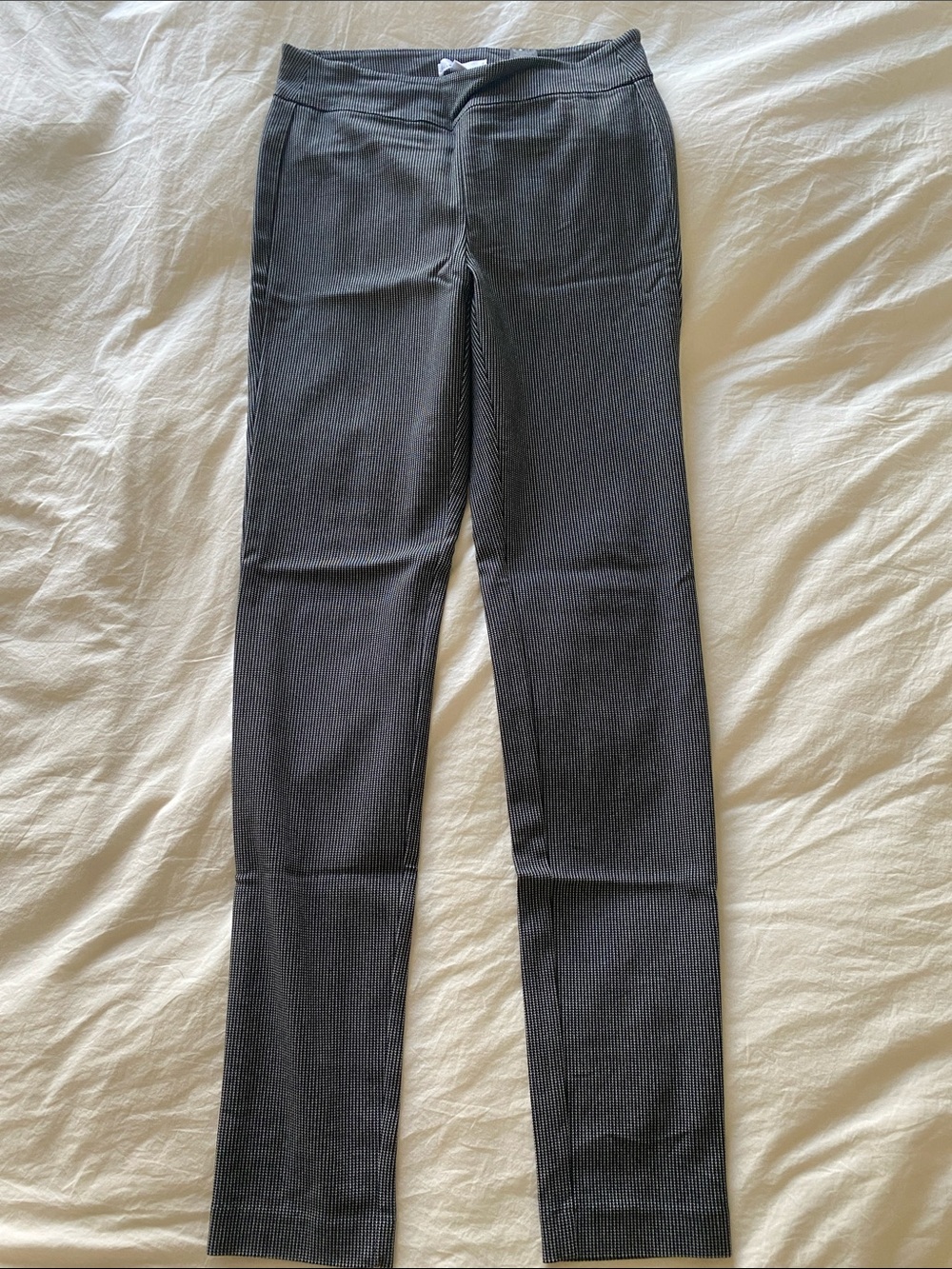Women’s Trouser Leggings - dark houndstooth